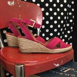 BASS KENDALL ESPADRILLES // Fuchsia